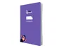 Liderpapel Pautaguía Cuaderno Espiral A4 Tapa Blanda 80 Hojas 75gr Cuadro Pautado 3mm Lila