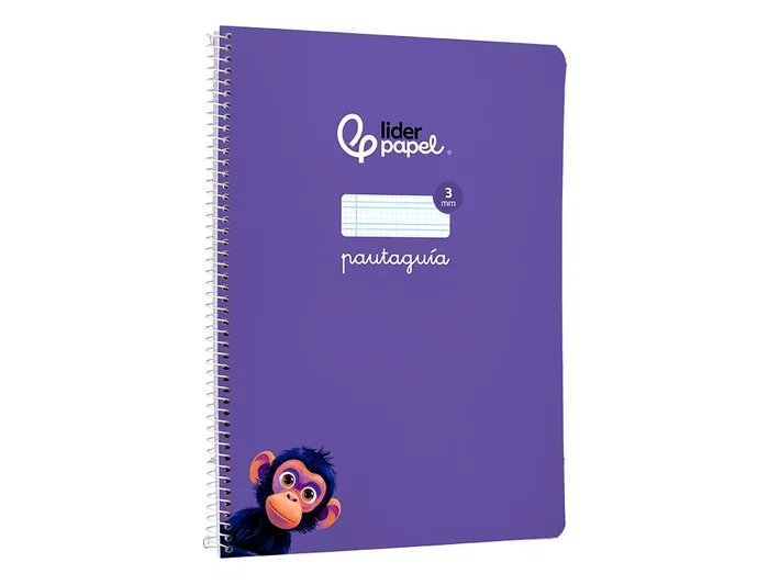 Liderpapel Pautaguía Cuaderno Espiral A4 Tapa Blanda 80 Hojas 75gr Cuadro Pautado 3mm Lila Liderpapel Pautaguía Cuaderno Espiral A4 Tapa Blanda 80 Hojas 75gr Cuadro Pautado 3mm Lila