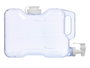 Leknes Dispensador de Agua Plástico PETG 7,5L Transparente 34,5x21,5x7,5cm (Set de 8)