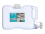 Leknes Dispensador de Agua Plástico PETG 7,5L Transparente 34,5x21,5x7,5cm (Set de 8)