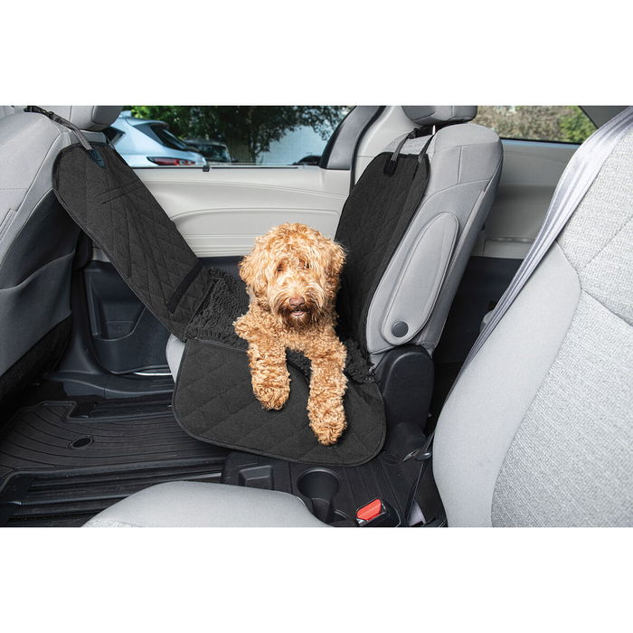 Funda Protectora de Asiento Individual de Coche para Mascotas Dog Gone Smart 112 x 89 cm Negro Plástico Funda Protectora de Asiento Individual de Coche para Mascotas Dog Gone Smart 112 x 89 cm Negro Plástico