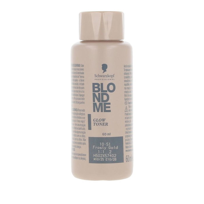Schwarzkopf BLONDME Matizador de Brillo Dorado Hielo 10-51 60 ml Schwarzkopf BLONDME Matizador de Brillo Dorado Hielo 10-51 60 ml