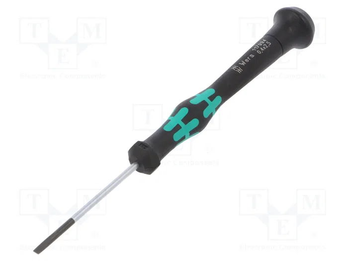WERA Destornillador de precisión plano Kraftform Micro 2,5x0,4mm WERA Destornillador de precisión plano Kraftform Micro 2,5x0,4mm