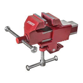 Piher 55007 Tornillo de Banco Móvil Guía Cuadrada Mordazas Intercambiables Acero Templado