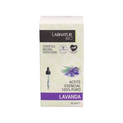 Labnatur BIO Aceite Esencial de Lavanda Puro 100% - 30 ml - BIO, para relajación, acné y cuidado de la piel Labnatur BIO Aceite Esencial de Lavanda Puro 100% - 30 ml - BIO, para relajación, acné y cuidado de la piel