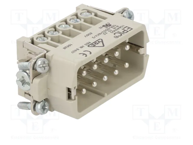 LAPP EPIC H-A Plantilla de Contacto Macho HDC 10 PIN 16A LAPP EPIC H-A Plantilla de Contacto Macho HDC 10 PIN 16A