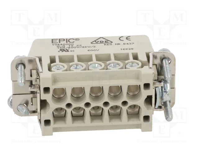 LAPP EPIC H-A Plantilla de Contacto Macho HDC 10 PIN 16A LAPP EPIC H-A Plantilla de Contacto Macho HDC 10 PIN 16A