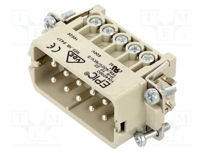 LAPP EPIC H-A Plantilla de Contacto Macho HDC 10 PIN 16A LAPP EPIC H-A Plantilla de Contacto Macho HDC 10 PIN 16A