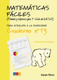 GEU Matemáticas fáciles 13, Equipo Abaco - GEU