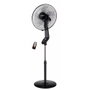 Bastilipo Coín black Ventilador de pie 50W Negro