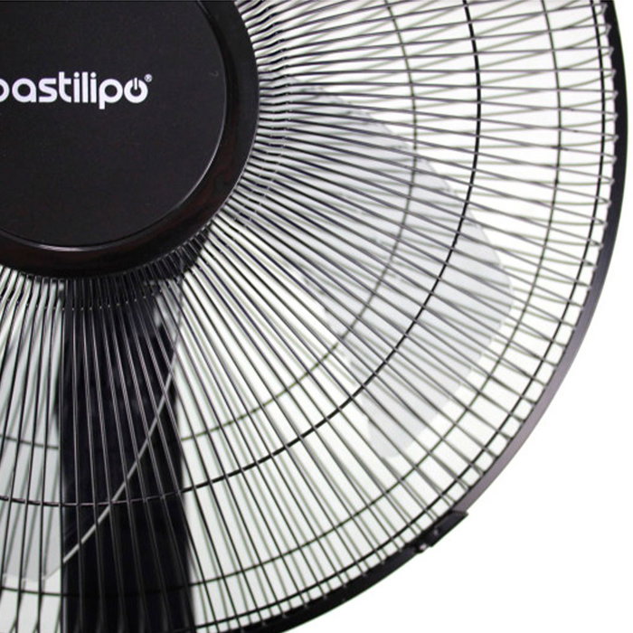 Bastilipo Coín black Ventilador de pie 50W Negro
