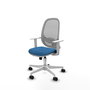 PIQUERAS Y CRESPO Silla de oficina Cilanco Azul claro y Gris