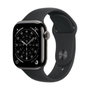 Apple Watch Series 11 GPS + Cellular 42mm Titanio Pizarra con Correa Deportiva Negra S/M