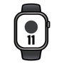 Apple Watch Series 11 GPS + Cellular 42mm Titanio Pizarra con Correa Deportiva Negra S/M