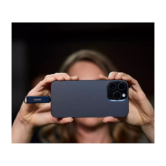 Sandisk iXpand Memoria USB 256GB Type-C / Lightning 3.2 Gen 1 90 MB/s Azul Sandisk iXpand Memoria USB 256GB Type-C / Lightning 3.2 Gen 1 90 MB/s Azul