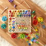 Jeux 2 momes Juego De Matemáticas 13 En 1 Colección Montessori Para Aprender A Contar Y Relacionar Colores Y Formas Mayores De 3 Años