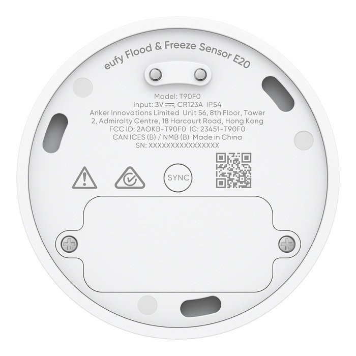 EUFY Flood&Freeze Sensor E20 Blanco