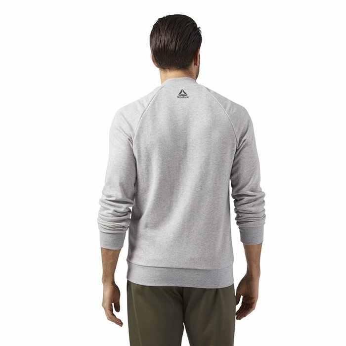 Chaqueta Deportiva para Hombre Reebok Bomber Retro Gris