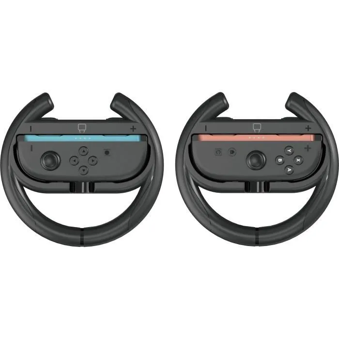 Venom Volante de Carreras para Nintendo Switch Joy-Con, Color Negro Venom Volante de Carreras para Nintendo Switch Joy-Con, Color Negro