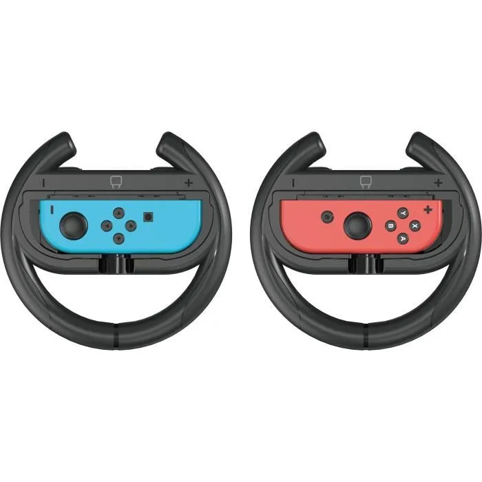 Venom Volante de Carreras para Nintendo Switch Joy-Con, Color Negro Venom Volante de Carreras para Nintendo Switch Joy-Con, Color Negro