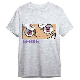 TOEI ANIMATION Camiseta One Piece Gear 5 Eyes para Adulto - Talla XL (65% Poliéster, 35% Algodón, 160g)