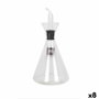 Aceitera La Mediterránea Transparente Vidrio de Borosilicato 250 ml (8 Unidades)