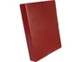Liderpapel Carpeta proyectos folio lomo 50mm cartón gofrado roja 245 x 345 mm