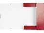 Liderpapel Carpeta proyectos folio lomo 50mm cartón gofrado roja 245 x 345 mm