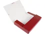 Liderpapel Carpeta proyectos folio lomo 50mm cartón gofrado roja 245 x 345 mm