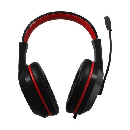 AURICULAR DIADEMA CON MICRÓFONO TACENS MARS GAMING MAH0+ - ALTAVOCES 40MM NEODIMIO - MICRÓFONO PLEGABLE - CONECTORES 3.5"