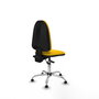 PIQUERAS Y CRESPO Silla de oficina Aýna con mecanismo Asincro en tela Amarilla
