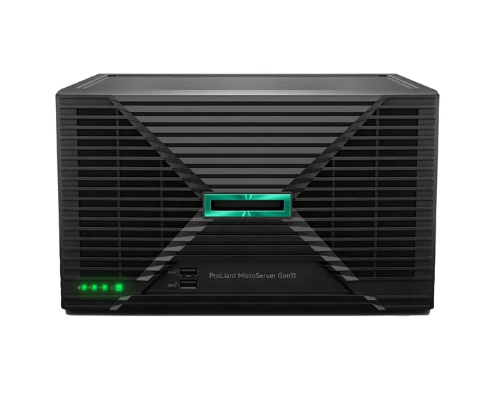 HPE ProLiant MicroServer Gen11 G7400 16GB 1TB HDD Black HPE ProLiant MicroServer Gen11 G7400 16GB 1TB HDD Black