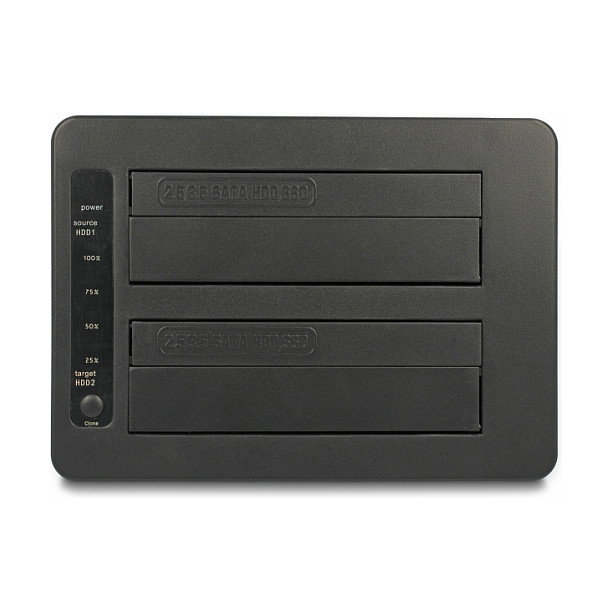 DeLOCK Estación de acoplamiento dual USB para 2 x SATA HDD/SSD 64183 DeLOCK Estación de acoplamiento dual USB para 2 x SATA HDD/SSD 64183
