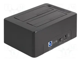 DeLOCK Estación de acoplamiento dual USB para 2 x SATA HDD/SSD 64183