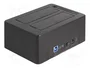 DeLOCK Estación de acoplamiento dual USB para 2 x SATA HDD/SSD 64183