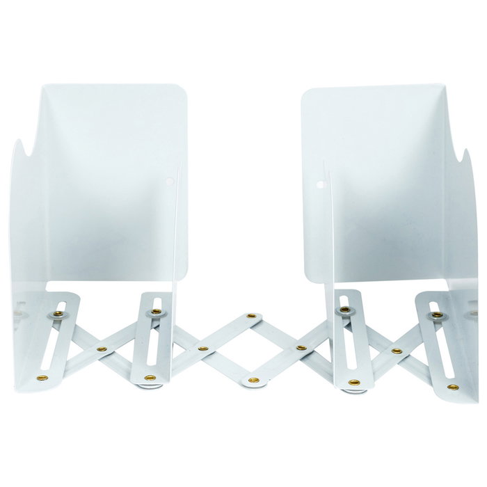 Home Deco Factory Sujetalibros Extensible Blanco Home Deco Factory Sujetalibros Extensible Blanco