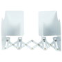Home Deco Factory Sujetalibros Extensible Blanco
