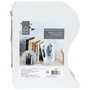Home Deco Factory Sujetalibros Extensible Blanco