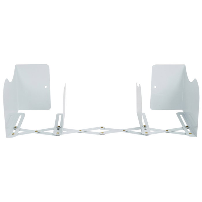 Home Deco Factory Sujetalibros Extensible Blanco Home Deco Factory Sujetalibros Extensible Blanco