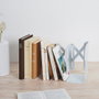 Home Deco Factory Sujetalibros Extensible Blanco