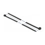 DeLOCK Sujetacables resistentes a los rayos UV 610 x 9,0 mm, negro, 10 piezas