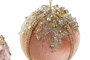 DKD Home Decor Bola de Decoración de Espuma y Poliéster Multicolor Surtida