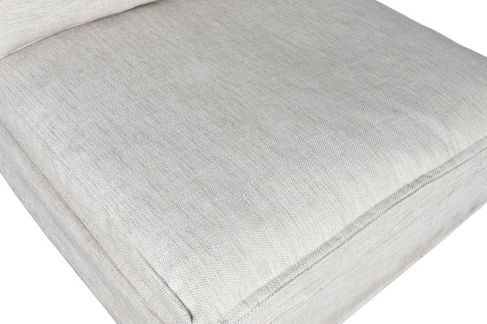 DKD Home Decor Módulo Central de Sofá Blanco Roto con 3 Cojines