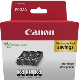 Canon PGI-35BK Multipack Negro 3 Unidades (1509B028) – 573 Páginas