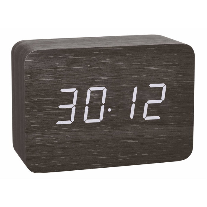 TFA Radio Alarm Clock Black