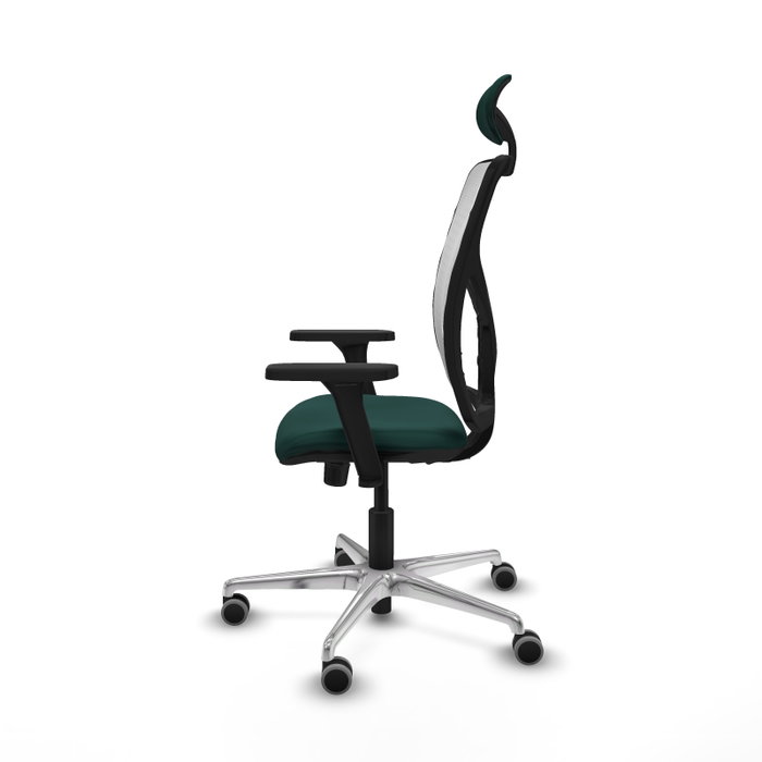 PIQUERAS Y CRESPO Silla de oficina Motilla con mecanismo Sincro Verde botella y Blanco PIQUERAS Y CRESPO Silla de oficina Motilla con mecanismo Sincro Verde botella y Blanco