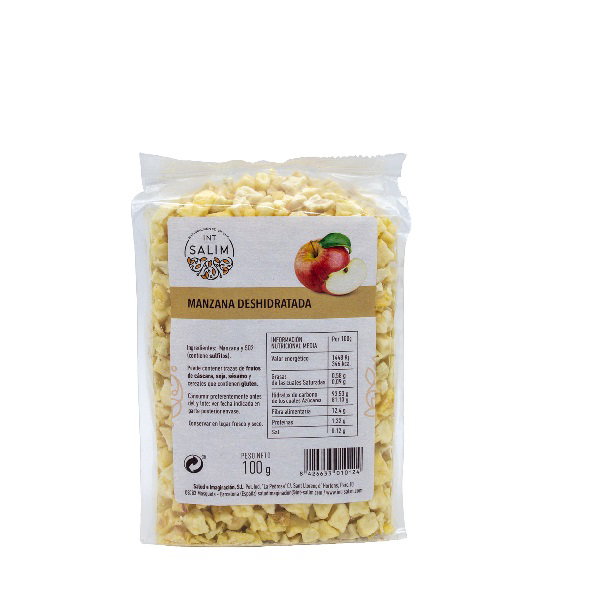 INT SALIM Manzana deshidratada 100g INT SALIM Manzana deshidratada 100g
