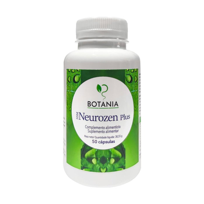 Botania HSM Neurozen Plus 50 cápsulas complemento alimenticio calmante ansiolítico Botania HSM Neurozen Plus 50 cápsulas complemento alimenticio calmante ansiolítico