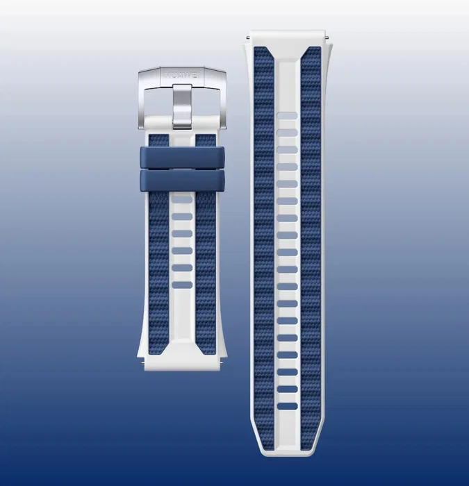 HUAWEI WATCH Ultimate 2, Azul y Blanco Fluoroelast HUAWEI WATCH Ultimate 2, Azul y Blanco Fluoroelast