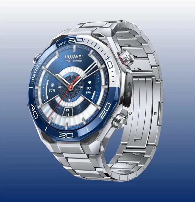 HUAWEI WATCH Ultimate 2, Azul y Blanco Fluoroelast HUAWEI WATCH Ultimate 2, Azul y Blanco Fluoroelast